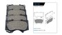 Imagen de JUEGO PASTILLAS CERAMICA TOYOTA HILUX 3.0D SW4 2005. . .